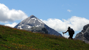 Tofana di Rozes vista dalle Dolomiti di Fanes
