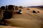 Jeep nel  Deserto